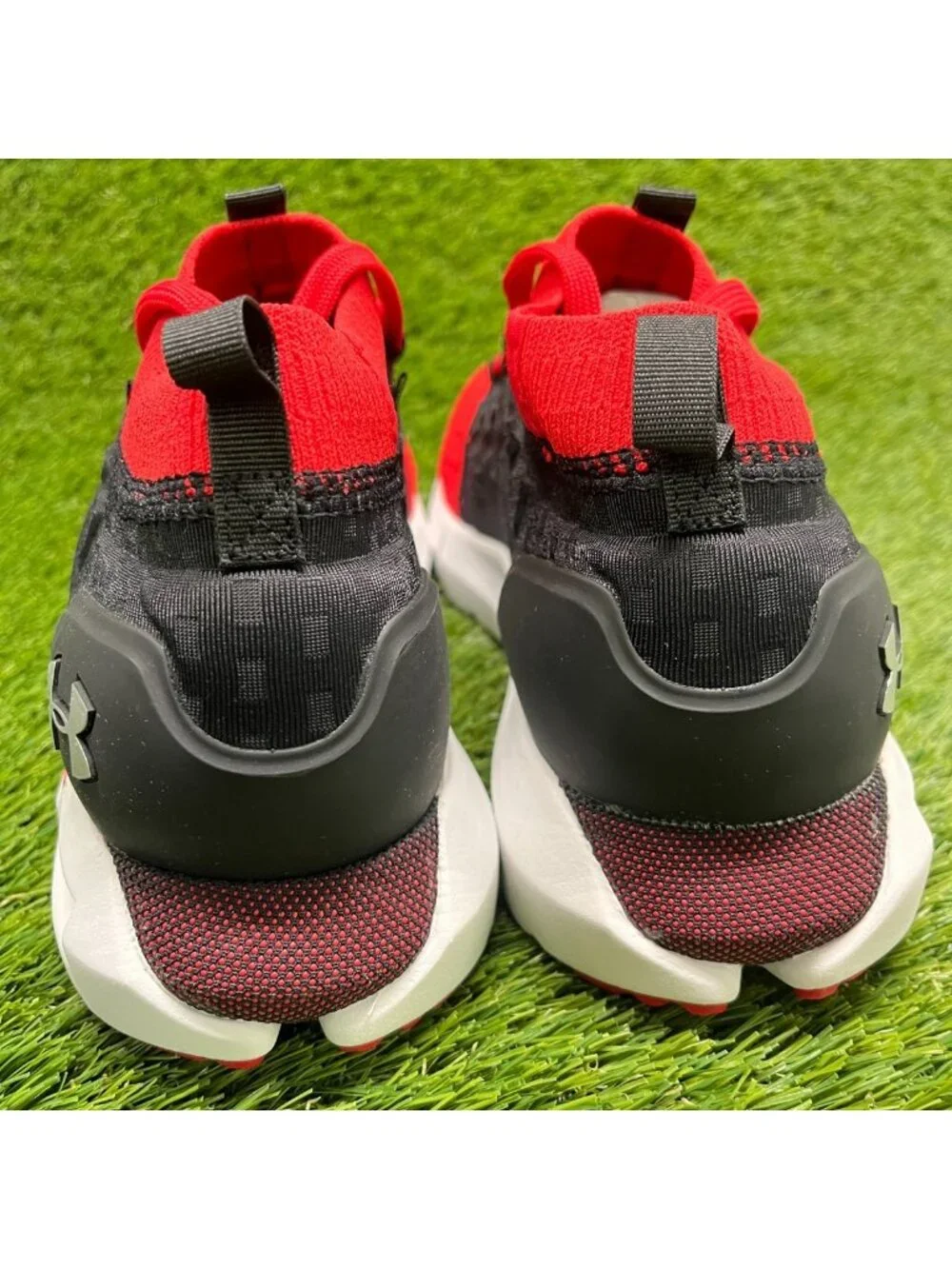Under Armour HOVR Phantom 1 Mens Size 10.5 Red Black Athletic Shoes Sneakers